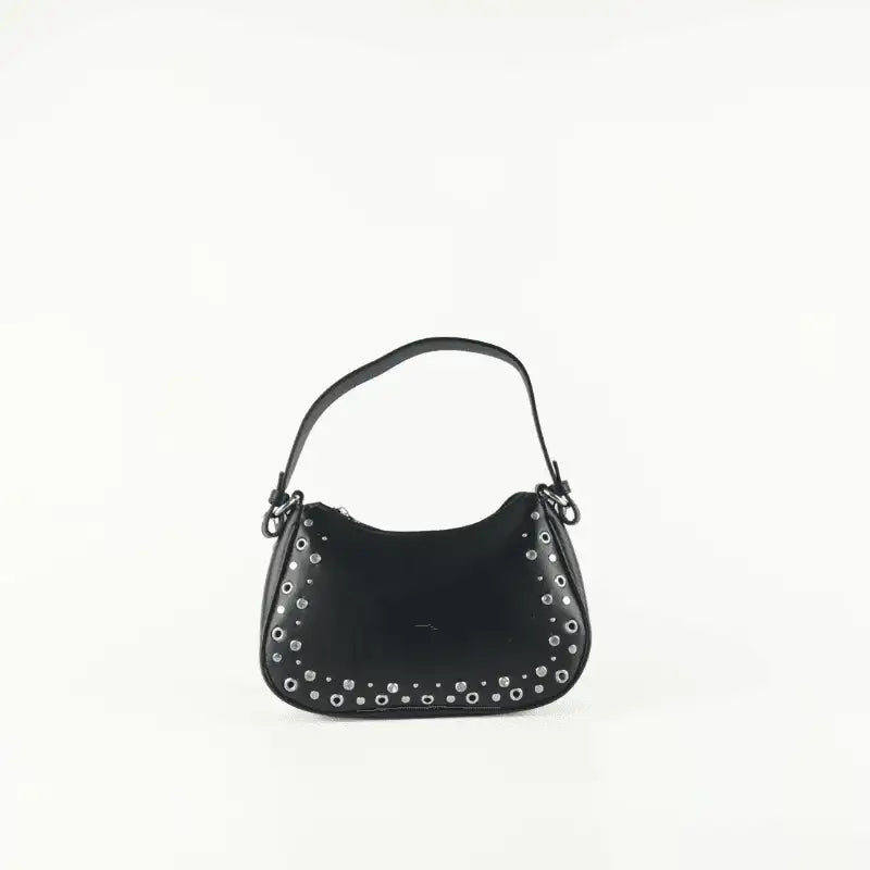 Bolso Baguette con Perforaciones - KAF Bolsos