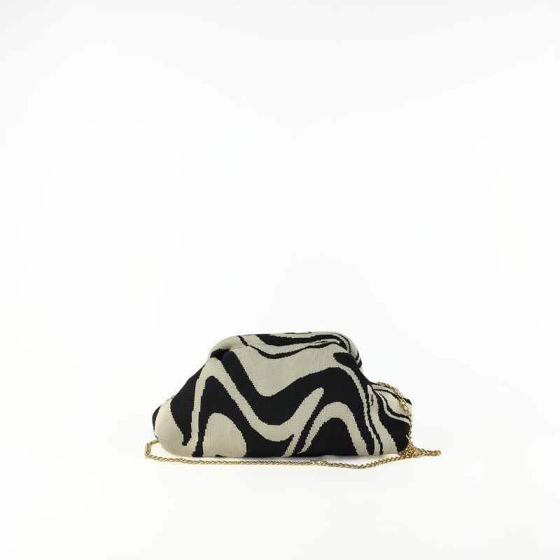 Clutch de Punto Animal Print