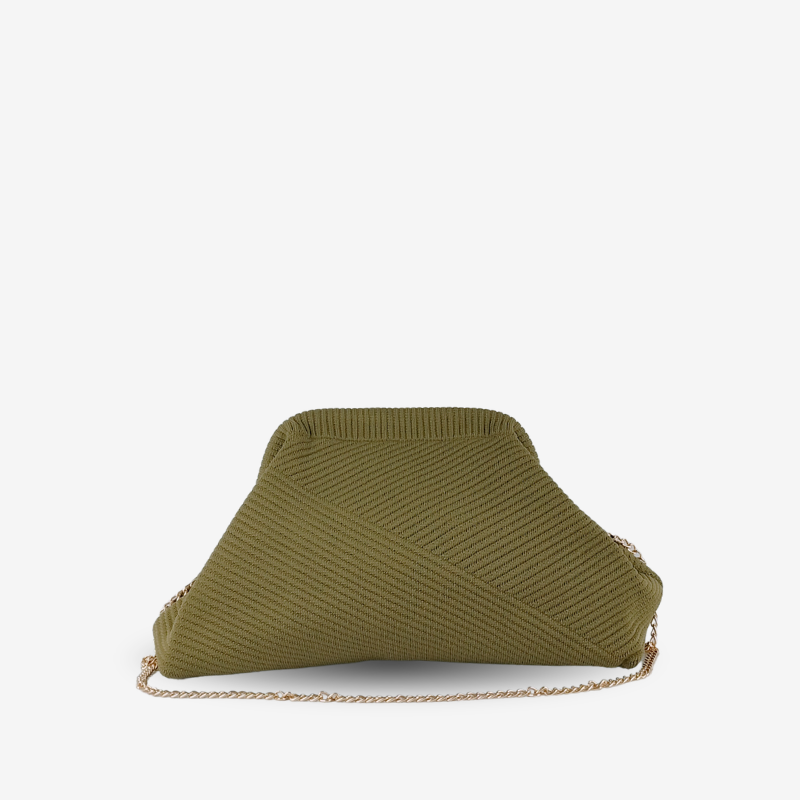 Clutch de Punto Verde