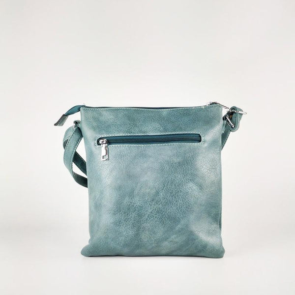 Bandolera Rectangular Azul - KAF Bags