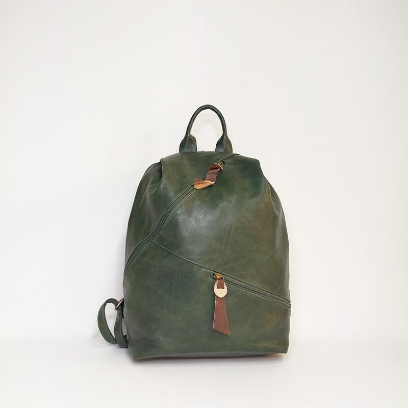 Mochila Vintage Verde - KAF Bags